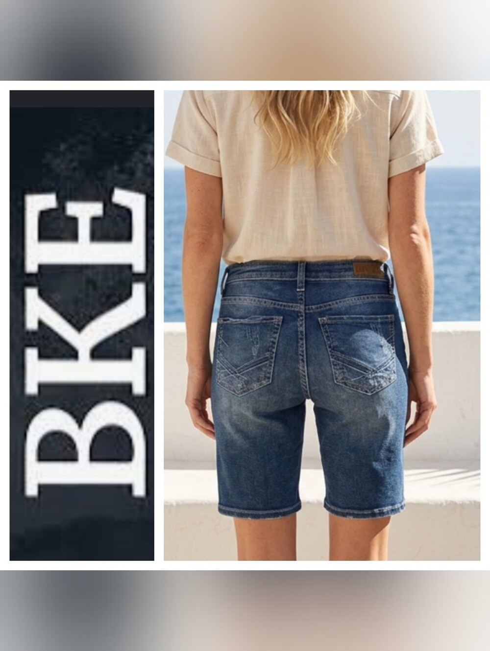 BKE Harper Denim Shorts